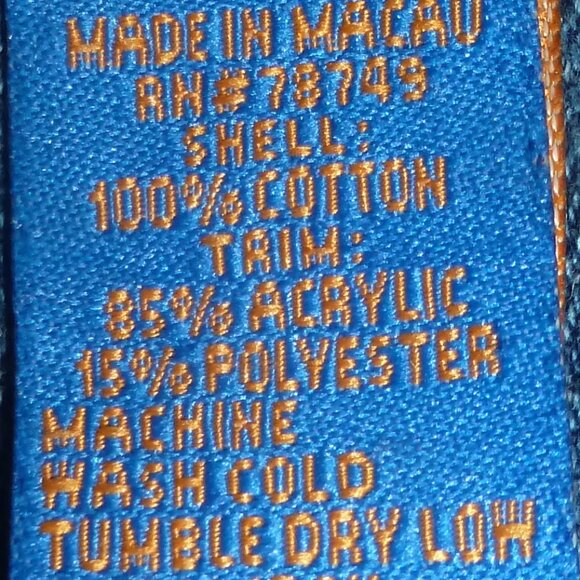 Blue Asphalt Jean Jacket Women's Size S Blue Distressed Denim Fitted Jacket - Picture 11 of 11